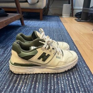 New Balance 550 Sneakers Angora Green BBW550DI Women Size 9